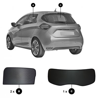 Solskærm Renault Zoe fra 2013-2019