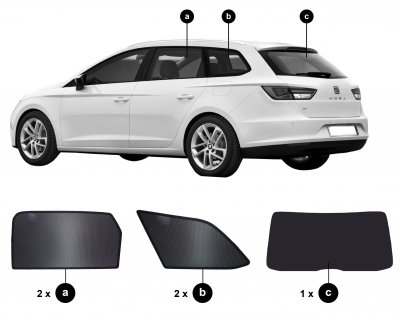 Solskærm Seat Leon ST fra 2013-2019