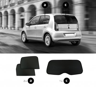 Solskærm Skoda Citigo 5-dørs fra 2011-