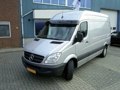 Solskærm i akrylplast til Mercedes-Benz Sprinter 2006-