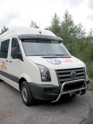 Solskærm i akrylplast til Volkswagen Crafter 2006-