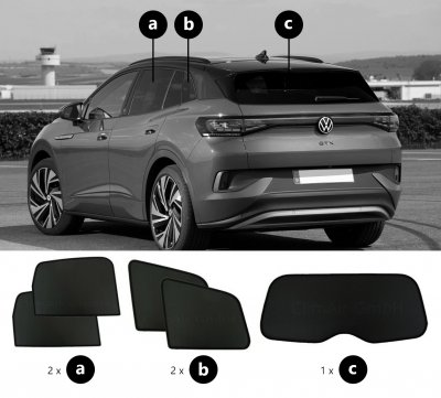 Solskærm Volkswagen ID.4 fra 2021 og fremefter