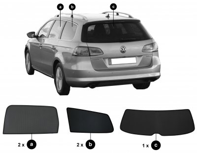 Solskærm Volkswagen Passat fra 2011-2014