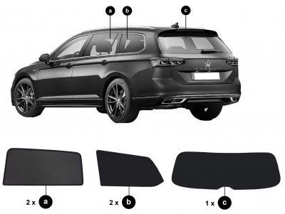 Solskærm Volkswagen Passat fra 2015-2023