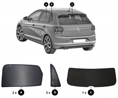 Solskærm Volkswagen Polo fra 2018-2020