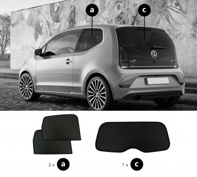 Solskærm Volkswagen Up fra 2011-2022