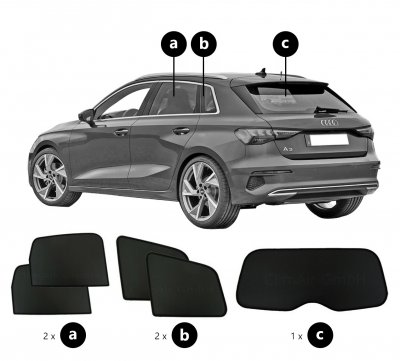 Solskærm Audi A3 Sportback fra 2021-