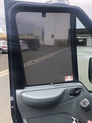 Solskærm Fiat Ducato fra 2007 og frem