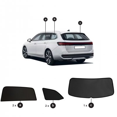 Solskærme Volkswagen Passat fra 2024-