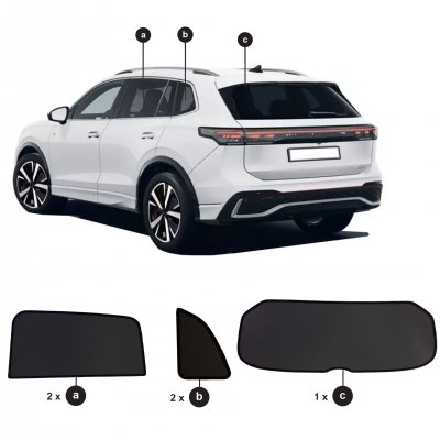 Solskærme Volkswagen Tiguan fra 2024-