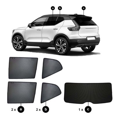 Solskærm Volvo XC40 fra 2017-