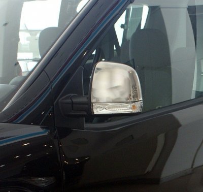 Spejlkapper i rustfrit stål til Fiat Doblo fra 2010-2014