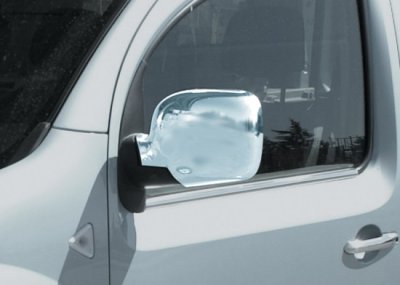 Spejlkapper i rustfrit stål til Renault Kangoo 2008-2013