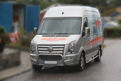 Spejlkapper i rustfrit stål til Volkswagen Crafter 2006-2016