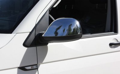 Spejlkapper i rustfrit stål til Volkswagen Transporter T6 2016-