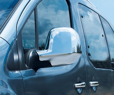 Spejlkapper i ABS-plast til Peugeot Partner 2019-