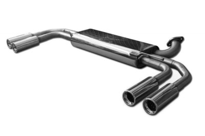 Sportsudstødningssystem med fire udgange 4x80mm til MB Vito/Viano fra 2004- og 2011-
