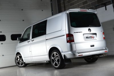 Sportsudstødningssystem Milltek til Volkswagen Transporter T6 2016-