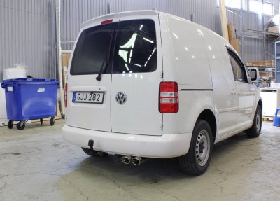Sportsudstødningssystem Milltek Twin til VW Caddy 2.0TDI 2004-2015