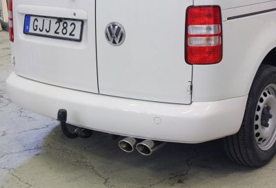 Sportsudstødningssystem Milltek Twin til VW Caddy 2.0TDI 2004-2015