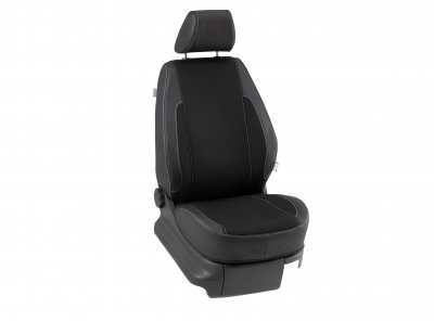 Kraftigt Bilbetræk (vinyl & stof) til førersædet i Volkswagen Crafter fra 2006-2016