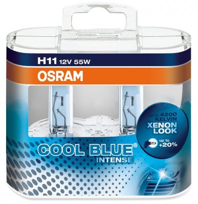 Osram 12 V Blue Intense forlygtepære