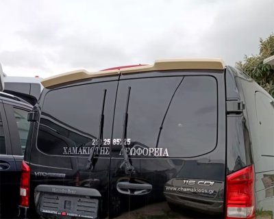 Tagvinge Mercedes Vito fra 2024- | Bagdøre | Ubehandlet