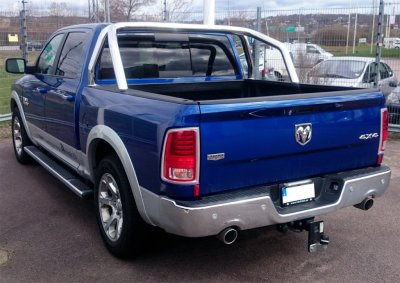Tara bar/flap bar i rustfrit stål til 2010- Dodge Ram 1500