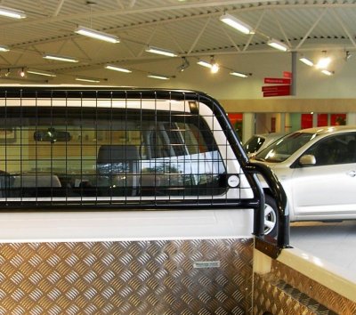 Targa/flap bar med gitter til Toyota Hilux 2006-