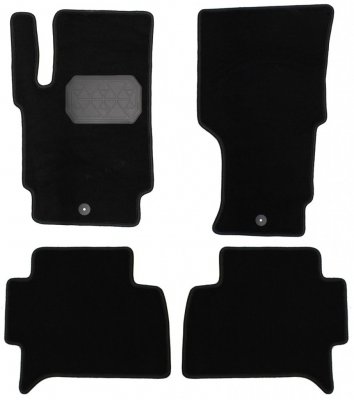 Tekstilmåtter for og bag til Volkswagen Amarok fra 2011-/2017-