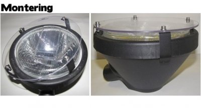 Transparent stenslagsbeskyttelse til Bosch Rallye 175 "Lill Knick"