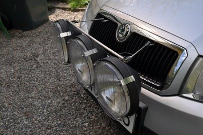Gennemsigtig stenbeskyttelse til Bosch Rallye 225 "Big Knick"