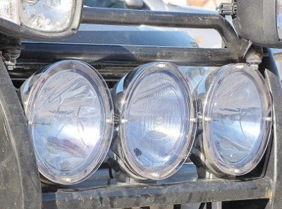 Transparent stenslag til Hella Luminator