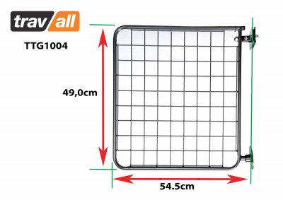 Tailgate: 54,5x49 cm (B x H)