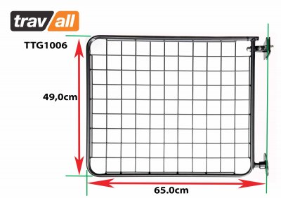Tailgate: 65x49  cm (B x H)