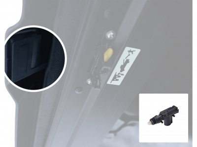 Opdateringssæt til centrallås til Proform Sportlid Premium (inkl. touchpanel)