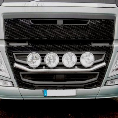 V-bar Frontbøjle i rustfrit stål til Volvo FH Version 4