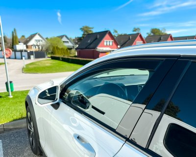 Mørkfarvede Vindafvisere Volvo V60 fra 2018-