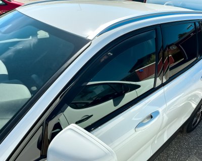 Mørktonede Vindafvisere til Volvo V60 fra 2018-