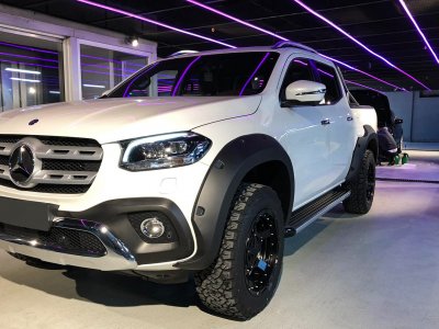 Fender flares Mercedes X-Class fra 2017-2020