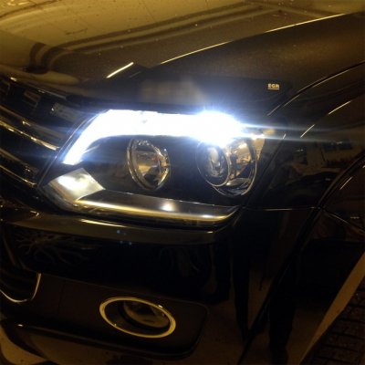 Xenon-forlygter med LED DRL til Volkswagen Amarok fra 2011-