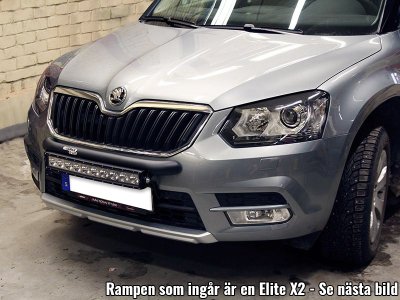 Ekstra lysbeslag QLED inkl. håndliste til Skoda Yeti 2014-