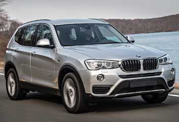 BMW X3 fra 2015-2017