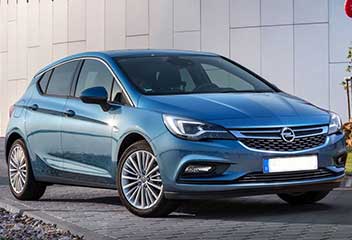 Opel Astra fra 2016-2019