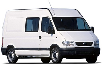 Opel Movano fra 1998-2010