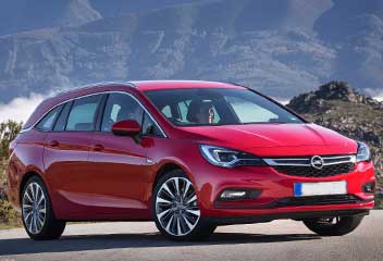 Opel Astra Sports Tourer from 2016-2019