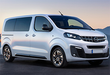 Opel Zafira Life fra 2019 og nyere