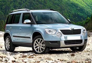 Skoda Yeti fra 2010-2017