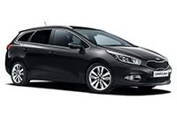 Gummimåtter der passer til Kia Ceed SW fra 2012-2018 (hatchback)
