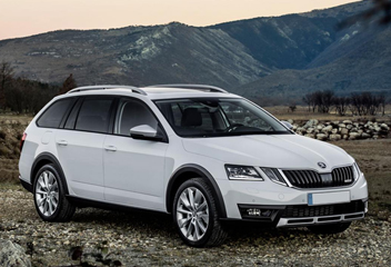 Lastskydd som passar Skoda Octavia Scout 2014-2020